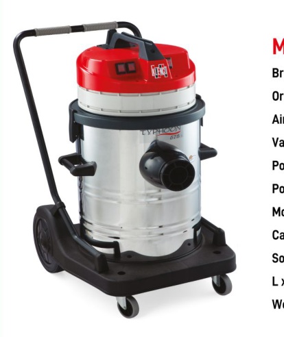 Klenco T-678 Wet And Dry Vacuum Cleaner catalogue image