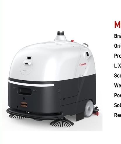 Yangzi SC80 Pro Robotic Floor Scrubber catalogue image